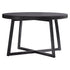 PaulaHome - Chic Charcoal Round Dining Table